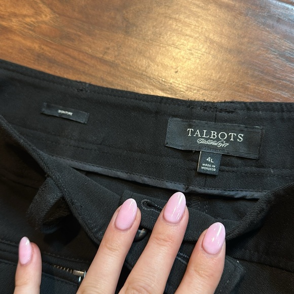 Talbots Trousers size 4L - Picture 3 of 5